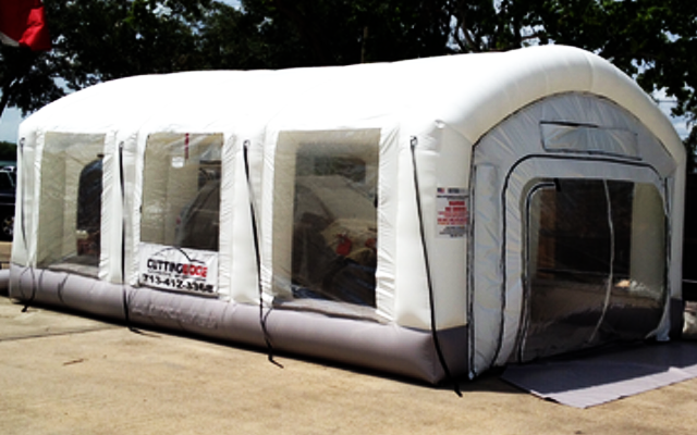 cutting edge paint booth