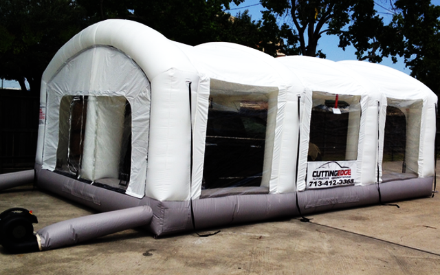cutting edge paint booth