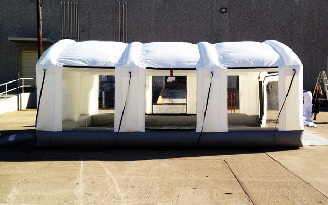 inflated big booth