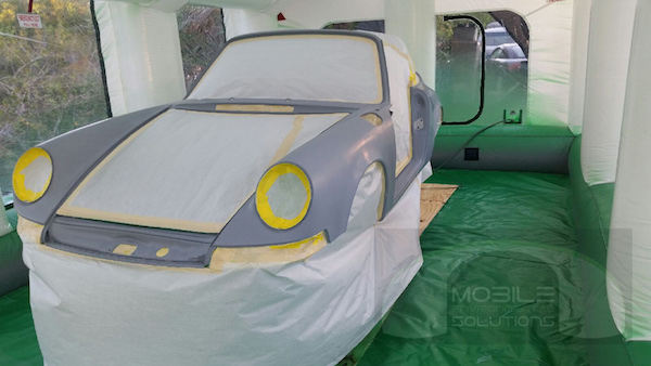 Portable Automotive Spray Booth - Mobile Solutions