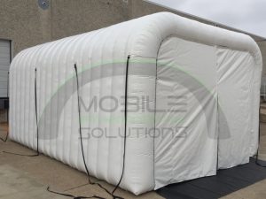Hail Damage Repair Booth